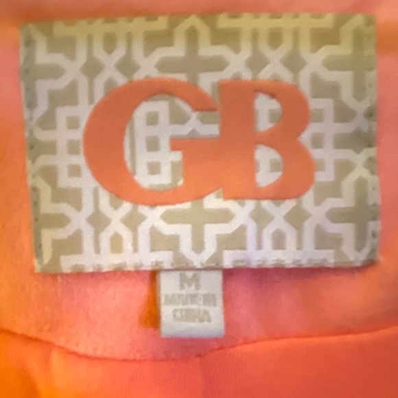 Gianni Bini suede cropped in neon coral, size M. - Picture 4 of 6